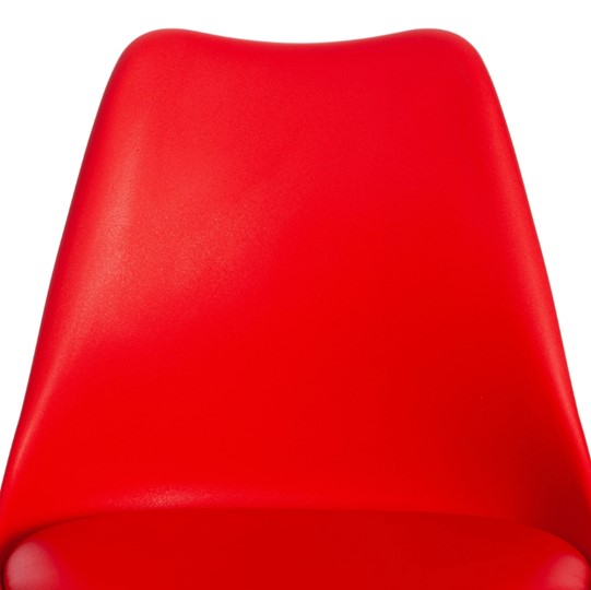 Стул обеденный TULIP (mod. 73) 48,5х52,5х83 красный арт.14208 в Лабытнанги - изображение 6