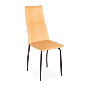 Обеденный стул Волна, каркас металл черный, велюр тайту 16 в Лабытнанги
