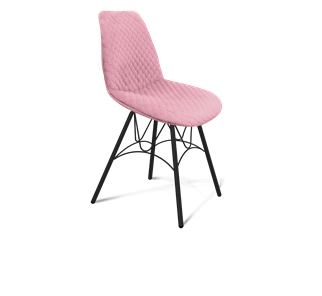 Обеденный стул SHT-ST29-С22 / SHT-S100 (розовый зефир/черный муар) в Салехарде