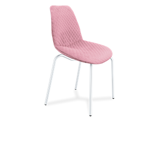 Обеденный стул SHT-ST29-С22 / SHT-S130 HD (розовый зефир/хром лак) в Новом Уренгое