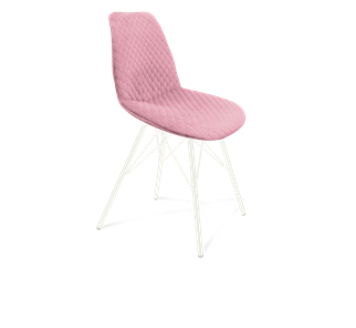 Обеденный стул SHT-ST29-С22 / SHT-S37 (розовый зефир/белый муар) в Надыме