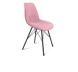 Обеденный стул SHT-ST29-С22 / SHT-S37 (розовый зефир/черный муар) в Губкинском