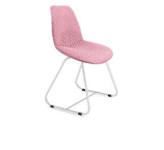 Обеденный стул SHT-ST29-С22 / SHT-S38 (розовый зефир/хром лак) в Тарко-Сале