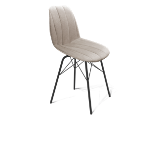Обеденный стул SHT-ST29-С1 / SHT-S64 (лунный камень/черный муар) в Надыме