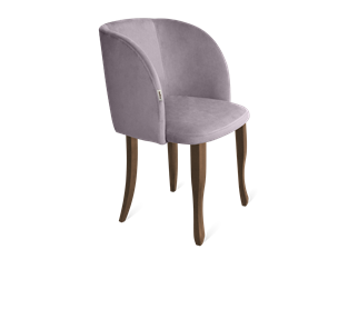 Обеденный стул SHT-ST33 / SHT-S122 (сиреневая орхидея/темный орех/черный муар) в Салехарде