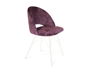 Обеденный стул SHT-ST34 / SHT-S37 (вишневый джем/белый муар) в Новом Уренгое
