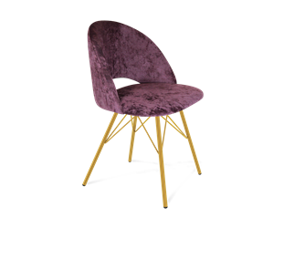 Обеденный стул SHT-ST34 / SHT-S37 (вишневый джем/золото) в Лабытнанги