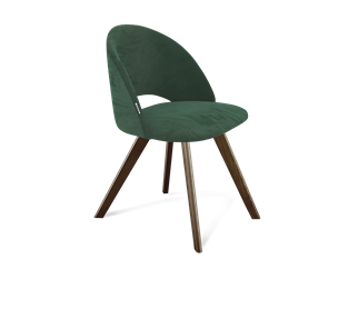 Обеденный стул SHT-ST34 / SHT-S39 (лиственно-зеленый/темный орех) в Салехарде