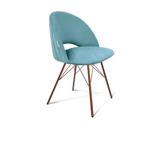 Обеденный стул SHT-ST34-1 / SHT-S37 (голубая пастель/медный металлик) в Лабытнанги
