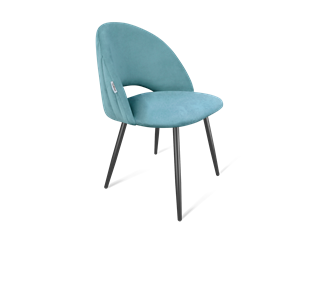 Обеденный стул SHT-ST34-1 / SHT-S95-1 (голубая пастель/черный муар) в Губкинском