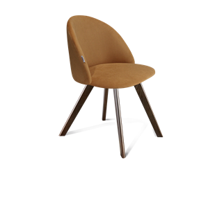 Обеденный стул SHT-ST35 / SHT-S39 (горчичный/венге) в Лабытнанги