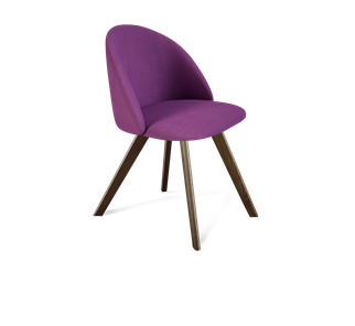 Обеденный стул SHT-ST35 / SHT-S39 (ягодное варенье/темный орех) в Надыме