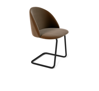 Обеденный стул SHT-ST35 / SHT-S45-1 (кофейный ликер/черный муар) в Надыме