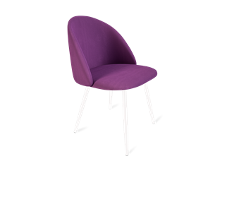 Обеденный стул SHT-ST35 / SHT-S95-1 (ягодное варенье/белый муар) в Надыме