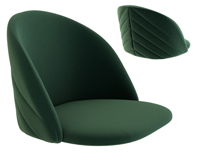 Обеденный стул SHT-ST35-2 / SHT-S38 (лиственно-зеленый/черный муар) в Салехарде - изображение 1