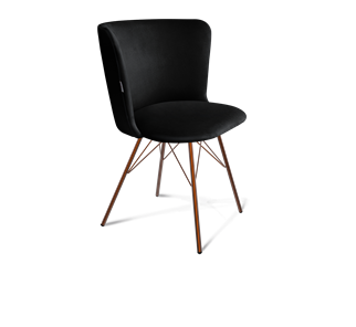 Обеденный стул SHT-ST36 / SHT-S37 (ночное затмение/медный металлик) в Лабытнанги