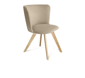 Обеденный стул SHT-ST36 / SHT-S39 (ванильный крем/прозрачный лак) в Салехарде