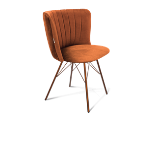 Обеденный стул SHT-ST36-1 / SHT-S37 (песчаная буря/медный металлик) в Салехарде - предосмотр