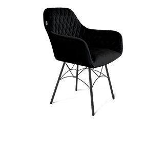 Обеденный стул SHT-ST38 / SHT-S107 (ночное затмение/черный муар) в Салехарде