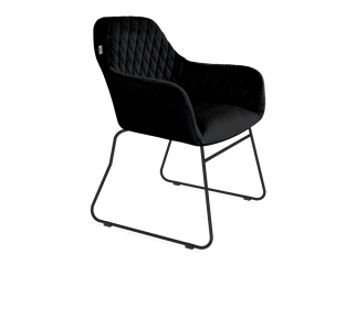 Обеденный стул SHT-ST38 / SHT-S167 (ночное затмение/черный муар) в Лабытнанги