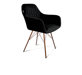 Обеденный стул SHT-ST38 / SHT-S37 (ночное затмение/медный металлик) в Надыме
