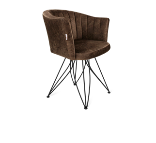 Обеденный стул SHT-ST42-1 / SHT-S113 (кофейный трюфель/черный муар) в Новом Уренгое
