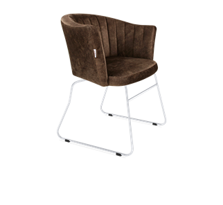 Обеденный стул SHT-ST42-1 / SHT-S167 (кофейный трюфель/хром лак) в Муравленко