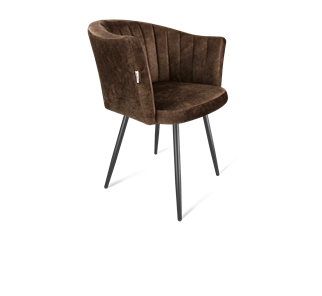 Обеденный стул SHT-ST42-1 / SHT-S95-1 (кофейный трюфель/черный муар) в Новом Уренгое