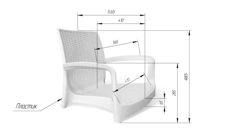 Обеденный стул SHT-ST68 / SHT-S424 в Надыме - изображение 6