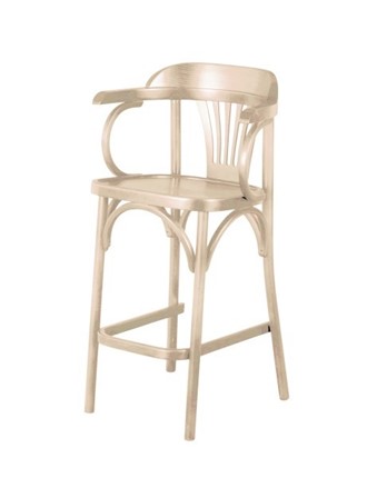 Барный стул 650 твердый (беленый дуб) в Губкинском - изображение