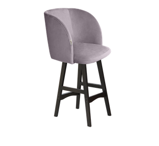 Полубарный стул SHT-ST33 / SHT-S65-1 (сиреневая орхидея/венге) в Салехарде - предосмотр