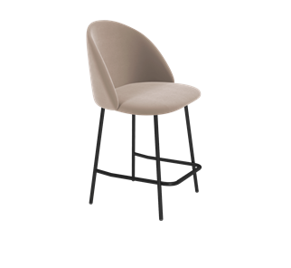 Полубарный стул SHT-ST35 / SHT-S29P-1 (латте/черный муар) в Надыме