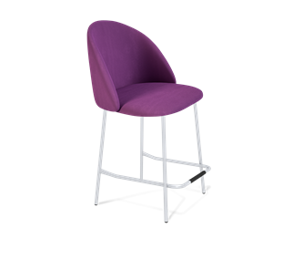 Полубарный стул SHT-ST35 / SHT-S29P-1 (ягодное варенье/хром лак) в Салехарде