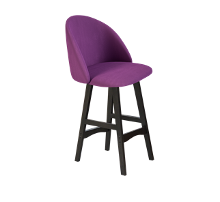 Полубарный стул SHT-ST35 / SHT-S65-1 (ягодное варенье/венге) в Муравленко