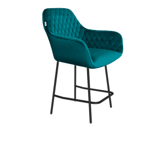 Полубарный стул SHT-ST38 / SHT-S29P-1 (альпийский бирюзовый/черный муар) в Лабытнанги
