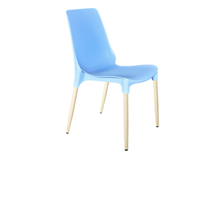 Кухонный стул SHT-ST75/S424-C (голубой/ваниль) в Салехарде
