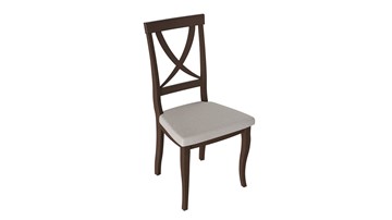 Кухонный стул Лион 2 (Орех темный/тк №110) в Салехарде - предосмотр