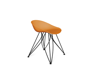Кухонный стул SHT-ST19/S113 (оранжевый/черный муар) в Лабытнанги - предосмотр