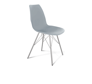 Кухонный стул SHT-ST29/S37 (серый ral 7040/хром лак) в Надыме