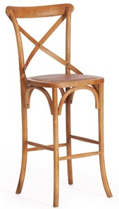Барный кухонный стул CROSS BAR (mod.CE6002) 49,5х52,5х117 Груша (№3) арт.12820 в Салехарде
