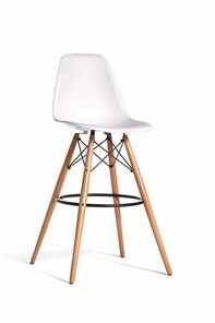 Барный стул derstuhl DSL 110 Wood bar (белый) в Лабытнанги