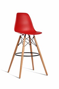 Барный стул derstuhl DSL 110 Wood bar (красный) в Муравленко