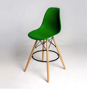 Барный стул DSL 110 Wood bar (Зеленый) в Губкинском
