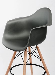 Барный стул DSL 330 Wood bar (черный) в Салехарде - предосмотр 2