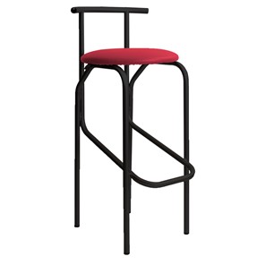 Кухонный барный стул Jola black, кожзам V в Лабытнанги