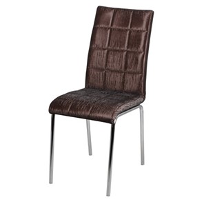 Мягкий стул Каре СРП-041 Люкс коричневый в Салехарде