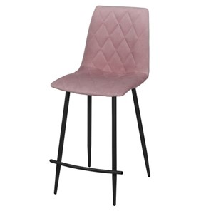 Полубарный стул Чили ромб СРП 053 РОМБ Эмаль черная Мазерати пастельно-фиолетовый в Надыме