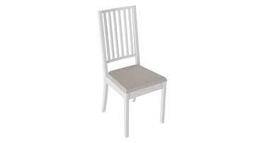 Обеденный стул Родос 2 (Белый матовый/тк № 110) в Губкинском