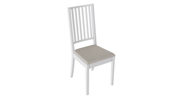 Обеденный стул Родос 2 (Белый матовый/тк № 110) в Салехарде - изображение