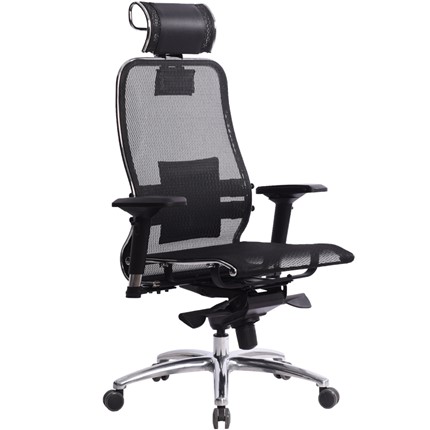 Компьютерное кресло Samurai S-3.04, черный в Губкинском - изображение